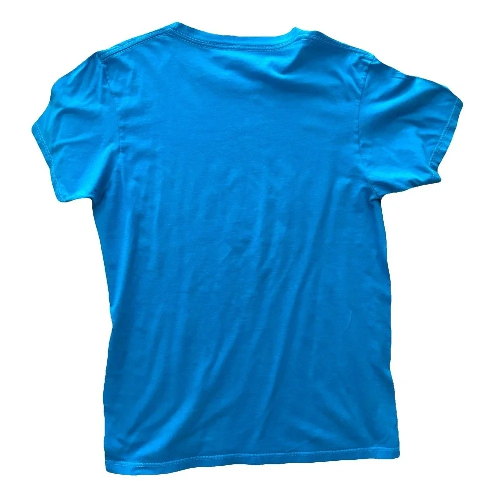 Rick and Morty Intricate Swirl‎ Silhouette Blue T-shirt Official.